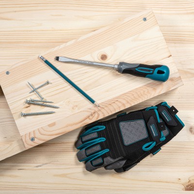 Отвертка SL8 x 150 мм, S2, трехкомпонентная рукоятка Gross Отвертка SL8 x 150 мм, S2, трехкомпонентная рукоятка Gross