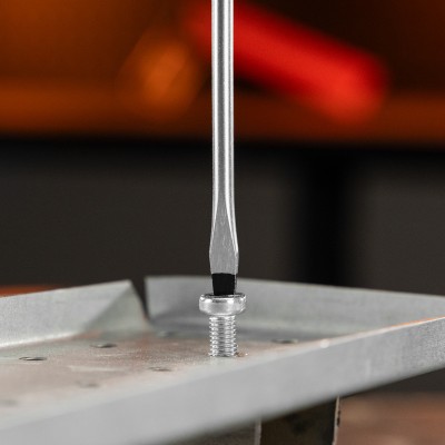 Отвертка "Point", SL4 х 100 мм, CS, двухкомпонентная рукоятка Sparta