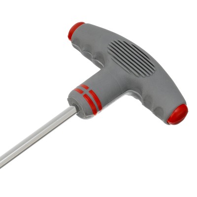 Отвертка с Т-образной эргономичной ручкой и набором бит, 11 шт, CrV Matrix Отвертка с Т-образной эргономичной ручкой и набором бит, 11 шт, CrV Matrix