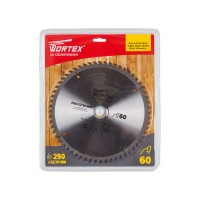Диск пильный 250х32/30 мм 60 зуб. по дереву WORTEX