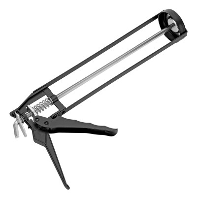 Пистолет для герметика, 310 мл, "скелетный", усиленный с фиксатором, шестигранный шток 7 мм Sparta