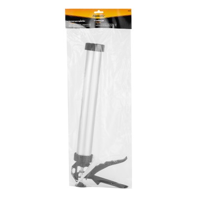 Пистолет для герметика, 750 мл, "закрытый", алюминиевый корпус, круглый шток 8 мм Sparta