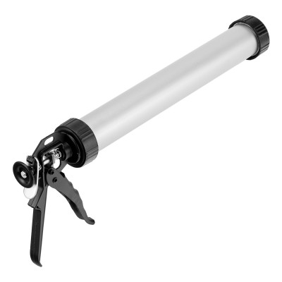 Пистолет для герметика, 750 мл, "закрытый", алюминиевый корпус, круглый шток 8 мм Sparta