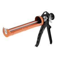 Пистолет для герметика, 310 мл, "полуоткрытый", круглый шток 8 мм, Heavy Duty Sparta Пистолет для герметика, 310 мл, "полуоткрытый", круглый шток 8 мм, Heavy Duty Sparta