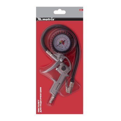 Пистолет для подкачки шин, пневматический Matrix Пистолет для подкачки шин, пневматический Matrix