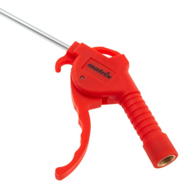 Пистолет продувочный с удлиненным изогнутым соплом, пневматический, 270 мм Matrix Пистолет продувочный с удлиненным изогнутым соплом, пневматический, 270 мм Matrix