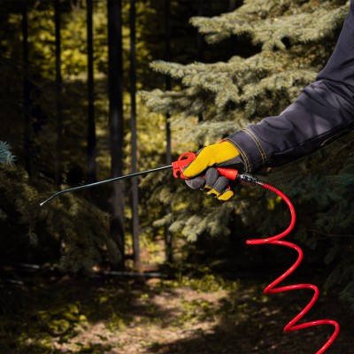 Пистолет продувочный с удлиненным изогнутым соплом, пневматический, 270 мм Matrix Пистолет продувочный с удлиненным изогнутым соплом, пневматический, 270 мм Matrix