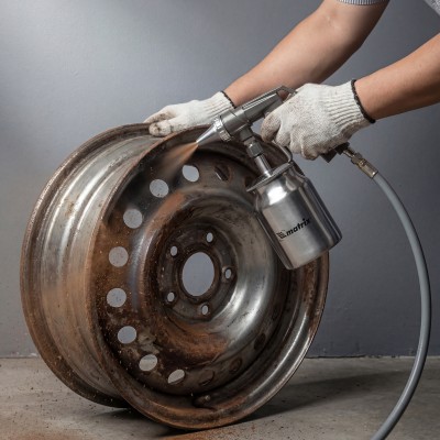 Пистолет пескоструйный с нижним бачком, пневматический Matrix