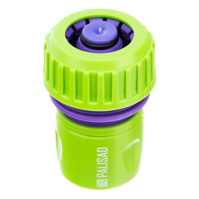 Набор для подключения шланга 3/4,пистолет 8 режимов полива, адаптер, 2 соединителя Palisad Набор для подключения шланга 3/4,пистолет 8 режимов полива, адаптер, 2 соединителя Palisad