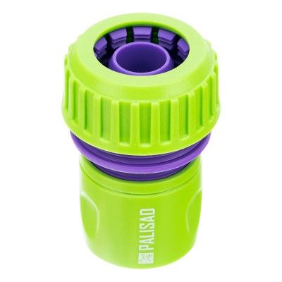 Набор для подключения шланга 3/4,пистолет 8 режимов полива, адаптер, 2 соединителя Palisad Набор для подключения шланга 3/4,пистолет 8 режимов полива, адаптер, 2 соединителя Palisad