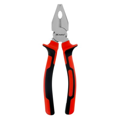 Плоскогубцы Nickel, никелированные 200 мм, двухкомпонентные рукоятки Matrix Плоскогубцы Nickel, никелированные 200 мм, двухкомпонентные рукоятки Matrix