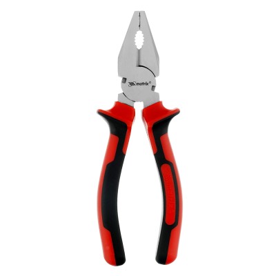 Плоскогубцы Nickel, 160 мм, никелированные, двухкомпонентные рукоятки Matrix Плоскогубцы Nickel, 160 мм, никелированные, двухкомпонентные рукоятки Matrix