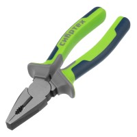 Плоскогубцы комбинированные, 180 мм, фосфатирование, трехкомпонентные рукоятки Сибртех Плоскогубцы комбинированные, 180 мм, фосфатирование, трехкомпонентные рукоятки Сибртех