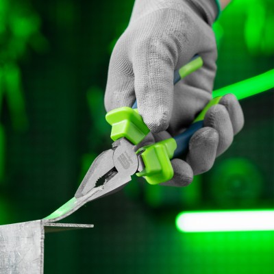 Плоскогубцы комбинированные, 160 мм, двухкомпонентные рукоятки Сибртех