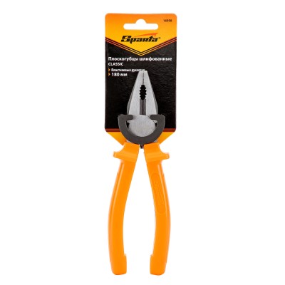 Плоскогубцы Classic, 180 мм, шлифованные, пластмассовые рукоятки Sparta Плоскогубцы Classic, 180 мм, шлифованные, пластмассовые рукоятки Sparta