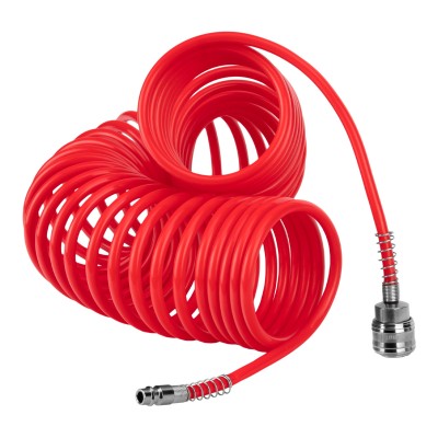 Шланг спиральный воздушный, 5 м, с быстросъемными соединениями Matrix
