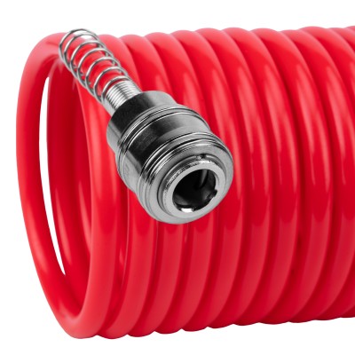 Шланг спиральный воздушный, 5 м, с быстросъемными соединениями Matrix