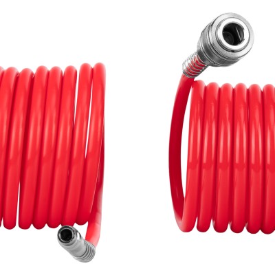 Шланг спиральный воздушный, 5 м, с быстросъемными соединениями Matrix