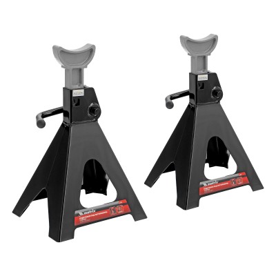 Подставки под машину регулируемые, 6 т, H подъема 400-605 мм, 2 шт Matrix