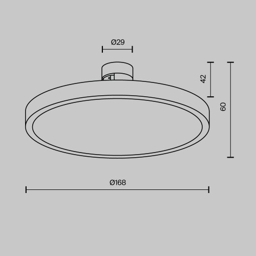 Трековый светильник Technical TR153-1-10W3K-BS