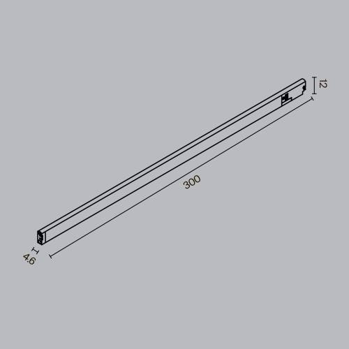 Трековый светильник Technical TR190-1-5W2.7K-B