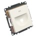 Подсветка встраиваемая LED c дд (механизм), 250В, 1W, 4000К, серия Катрин, белый 50279