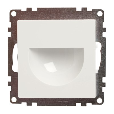 Подсветка встраиваемая LED (механизм), 250В, 1W, 4000К, серия Катрин, белый 50281