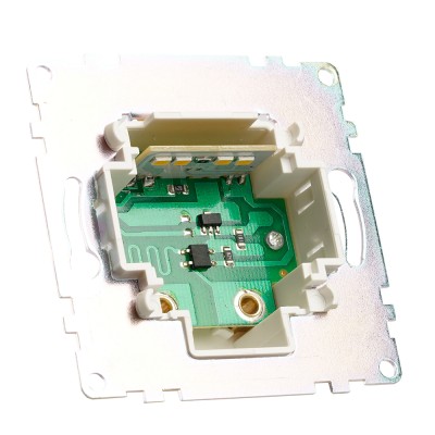 Подсветка встраиваемая LED (механизм), 250В, 1W, 4000К, серия Катрин, белый 50281 Подсветка встраиваемая LED (механизм), 250В, 1W, 4000К, серия Катрин, белый 50281