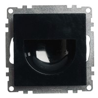 Подсветка встраиваемая LED (механизм), 250В, 1W, 4000К, серия Катрин, черный 50280
