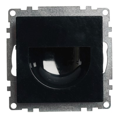Подсветка встраиваемая LED (механизм), 250В, 1W, 4000К, серия Катрин, черный 50280