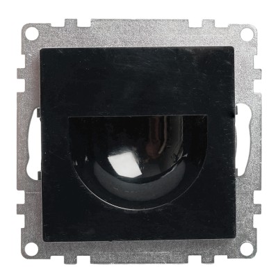 Подсветка встраиваемая LED (механизм), 250В, 1W, 4000К, серия Катрин, черный 50280