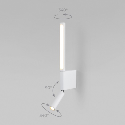 Настенный светодиодный светильник Sarca LED 40111/LED белый Elektrostandard