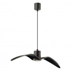 4902/1B PENDANT ODL22 289 чёрный/стекло Подвес GU10 1*5W BIRDS Odeon Light