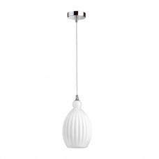 4775/1 PENDANT ODL21 347 белый/хром Подвес E27 60W STORZO Odeon Light