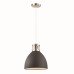 3321/1 PENDANT ODL17 402 черный, никель Подвес E27 60W 220V VIOLA Odeon Light