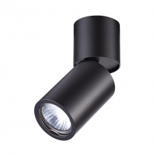 3896/1C HIGHTECH ODL20 205 черный/металл Потолочный поворотный светильник GU10 50W DUETTA Odeon Light
