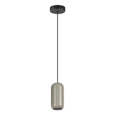 5053/1D PENDANT ODL24 311 черный/серый/металл Подвес GU10 LED 4W OVALI Odeon Light