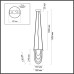 6515/1 NEOCLASSI LN23 182 латунь Подвес E14 1*40W 220V OCHRE Lumion