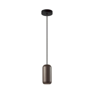 5060/1D PENDANT ODL24 449 коричн./черный/металл Подвес GU10 LED 4W COCOON