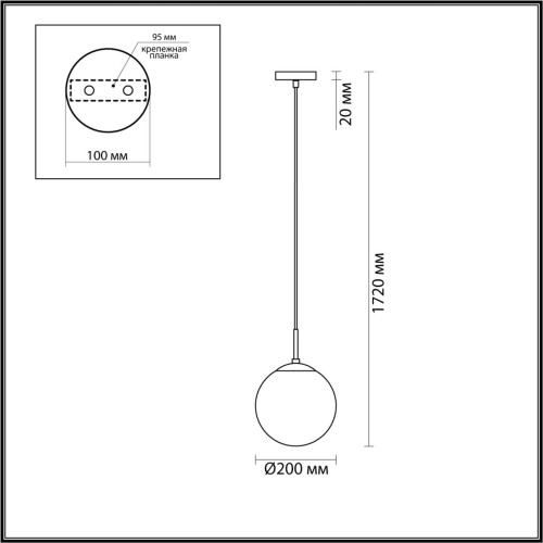 6509/1B SUSPENTIONI LN23 196 золотой Подвес E27 1*60W 220V SUMMER Lumion