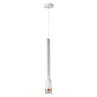 4384/5L HIGHTECH ODL23 253 белый/металл/акрил Подвесной св-к IP20 LED 5W 350Лм 3000K NILO
