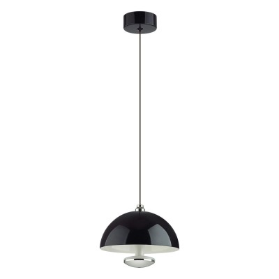 6568/6L LEDIO LN25 318 белый/черный, хром/металл, акрил/ Подвес 3000-6000K LED 6W 220V GLOBE