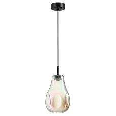 5098/4LB PENDANT ODL25 423 черный/бензиновый/металл/стекло Подвес LED 4W 4000K 388Лм NAVE Odeon Light