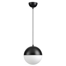 4958/1A PENDANT ODL22 345 черный/металл/белый/стекло Подвес E27 1*40W PINGA Odeon Light