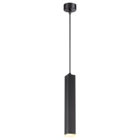 358128 OVER NT19 227 черный Накладной св-к длина провода 1м IP20 LED 3000K 12W 160 - 265V MODO