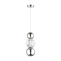 5007/7LA L-VISION ODL23 589 хром/прозрачный/металл/акрил Подвес LED 7W 4000K 300Лм CRYSTAL