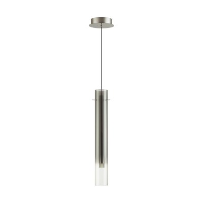 5061/5LA PENDANT ODL24 453 серебристый/дымчатый/металл/стекло Подвес LED 4W 3000K SHINY