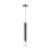 5061/5LA PENDANT ODL24 317 серебристый/дымчатый/металл/стекло Подвес LED 4W 3000K SHINY