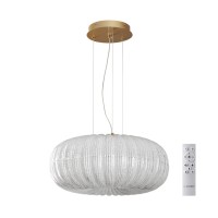 7720/48L PIKO LED SN 031 Светильник металл/стекло/прозрачный/золотой LED 48Вт 3000-6500K D500 IP20 пульт ДУ ANGELO 7720/48L PIKO LED SN 031 Светильник металл/стекло/прозрачный/золотой LED 48Вт 3000-6500K D500 IP20 пульт ДУ ANGELO