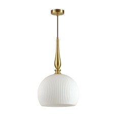 4765/1 PENDANT ODL21 369 белый/бронзовый Подвес E27 60W RUNGA Odeon Light